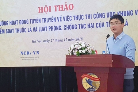 Tăng cường tuyên truyền về Luật Phòng chống tác hại của thuốc lá