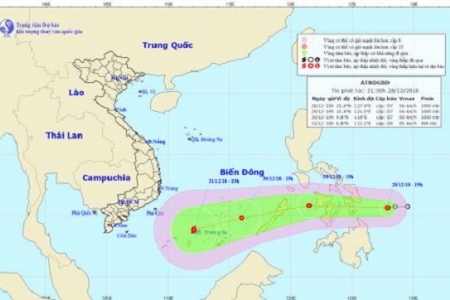 Sẵn sàng ứng phó với áp thấp nhiệt đới trên Biển Đông