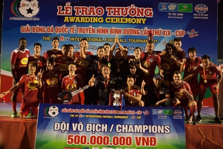 Đội bóng phố núi vô địch BTV – Cúp Number 1 lần thứ 19