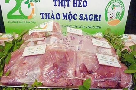 Sagrifood sẽ cung cấp hơn 50 tấn thịt heo Thảo Mộc Sagri phục vụ Tết Kỷ Hợi 2019