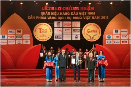 Công ty Cổ phần Landco đoạt giải TOP 20 Sản phẩm vàng, Dịch vụ vàng Việt Nam 2018