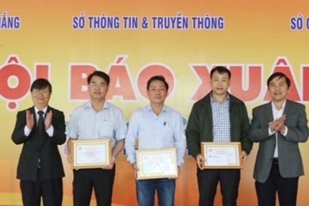 Đà Nẵng: Trao giải Hội báo Xuân Kỷ Hợi 2019