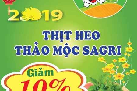 ‘Thịt heo Thảo mộc Sagri’ thương hiệu độc quyền của Sagrifood