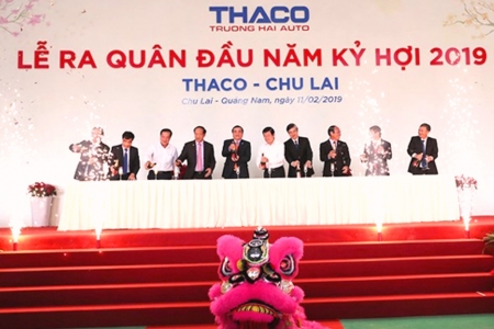 Quảng Nam: Thaco phát động lễ ra quân đầu năm 2019