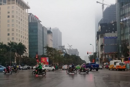 Dự báo thời tiết ngày 13/2/2019: Bắc Bộ mưa phùn, trời lạnh