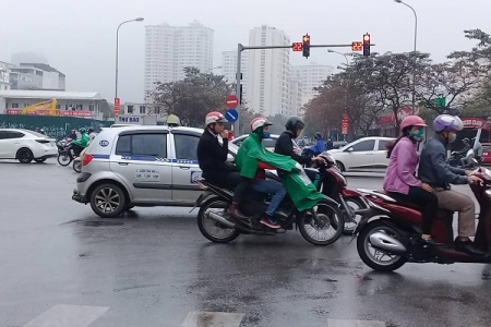 Dự báo thời tiết ngày Valentine (14/2/2019): Bắc Bộ tiếp tục có mưa phùn