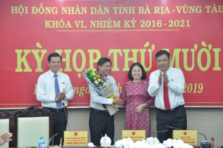 HĐND tỉnh BR-VT bầu bổ sung phó chủ tịch UBND tỉnh Khóa VI, nhiệm kỳ 2016-2021