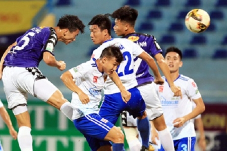 Quảng Nam vs Hà Nội FC (Vòng 2 V.League): Đôi công hấp dẫn, bất phân thắng bại