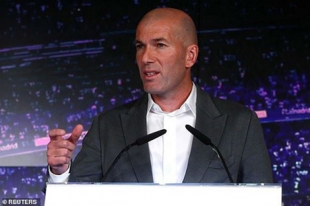 Real Madrid tái bổ nhiệm nhiệm Zinedine Zidane làm HLV trưởng