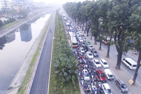 Hà Nội sắp có tuyến đường đi bộ ven sông Tô Lịch