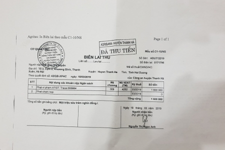 Viết tiếp bài CSGT - Công an huyện Thanh Hà (Hải Dương): Nghiêm túc tiếp thu và chấn chỉnh!