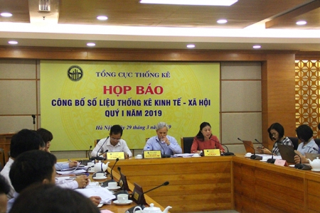 Quý 1/2019: GDP đạt mức tăng trưởng 6,79%