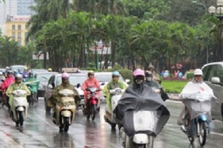 Dự báo thời tiết ngày 4/4/2019: Ảnh hưởng của rãnh gió tây, Bắc Bộ có mưa vừa, mưa to