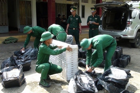 Lực lượng Bộ đội Biên phòng: phát hiện, xử lý 755 vụ buôn bán, vận chuyển trái phép hàng cấm, hàng lậu