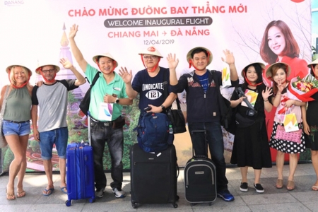 Đà Nẵng: Chào đón chuyến bay AirAsia đầu tiên từ Chiang Mai