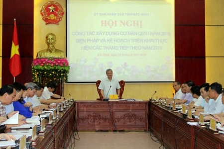 Bắc Ninh: Đánh giá tình hình thực hiện đầu tư xây dựng trong quý I/2019