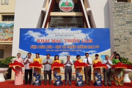 Gia Lai: Triển lãm hơn 130 tác phẩm “Điện Biên xưa - nay và chiến thắng Đak Pơ”