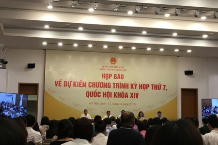 Họp báo chương trình kỳ họp thứ 7, Quốc hội Khóa XIV