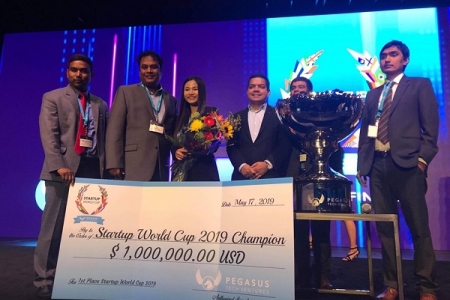 Startup Việt vô địch cuộc thi Startup World Cup 2019 tại Mỹ