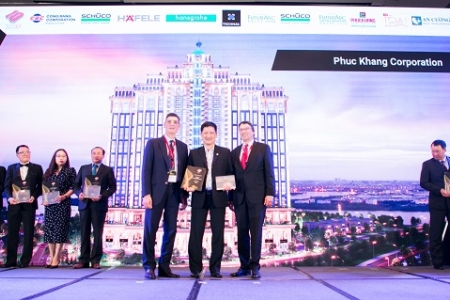 Top 10 Nhà phát triển dự án hàng đầu Việt Nam – Giải thưởng BCI Asia Awards 2019: Phuc Khang Corporation lần thứ 3