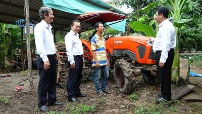 Nguồn vốn Agribank góp phần thúc đẩy cơ giới hoá nông nghiệp