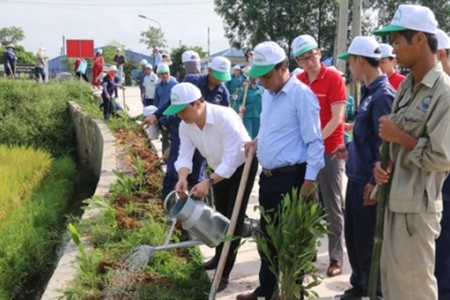 Bắc Ninh: Trồng cây hưởng ứng tháng hành động vì môi trường năm 2019