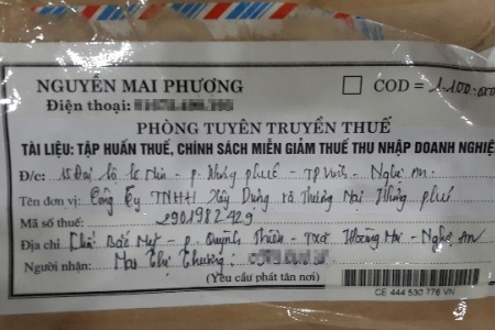 Giả danh cán bộ ngành thuế “ép” doanh nghiệp mua tài liệu với giá cắt cổ