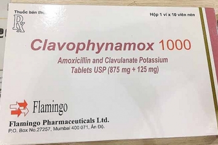 Thu hồi thuốc viên nén bao phim Clavophynamox 1000 do không đạt tiêu chuẩn chất lượng