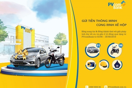 PVcomBank chi gần 2 tỷ đồng quà tặng cho khách hàng gửi tiết kiệm