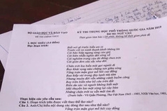 Phú Thọ: Thanh tra, giám thị ở đâu khi để thí sinh thi Ngữ văn "tung" đề thi lên mạng?
