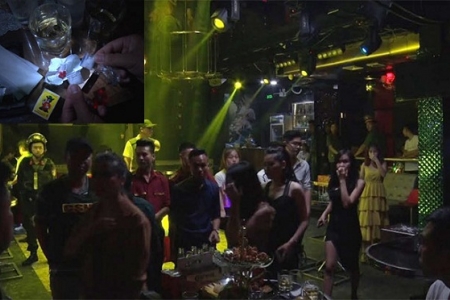 Lạng Sơn: Phát hiện 15 thanh niên sử dụng ma túy trong quán bar