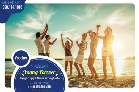Cùng hội chị em trở về thanh xuân tại Ana Mandara Huế