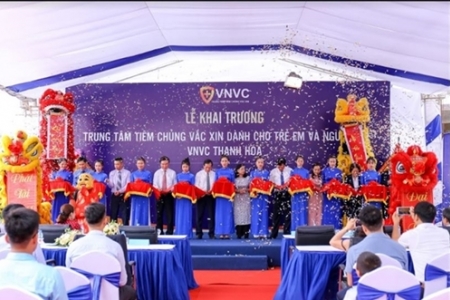 Khai trương trung tâm tiêm chủng VNVC tại Thanh Hóa