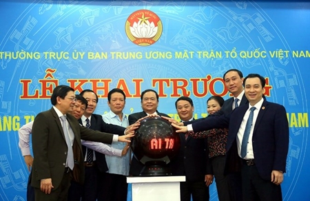 Khai trương Trang thông tin điện tử mới Mặt trận Tổ quốc Việt Nam