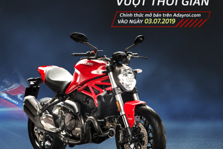 Mua xe PKL Ducati trả góp lãi suất 0% siêu ưu đãi chỉ có trên Adayroi