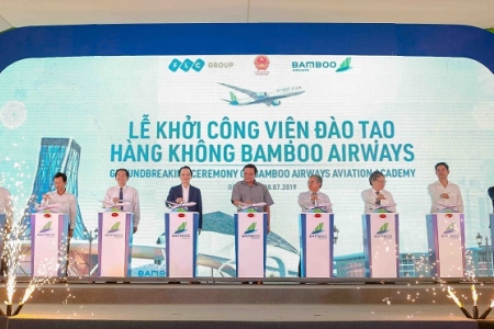 Chính thức khởi công xây dựng Viện đào tạo Hàng không Bamboo Airways