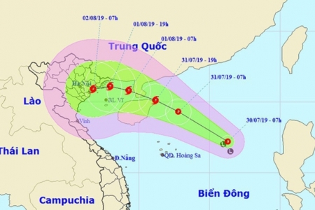 Bắc Bộ có thể đón bão trong 2 ngày tới