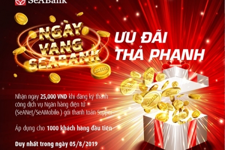 Hàng nghìn quà tặng trong ngày khuyến mại tại SeABank