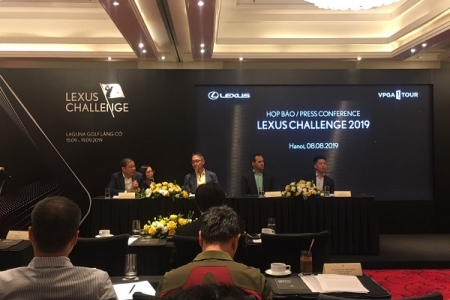 Công bố giải đấu Lexus Challenge 2019