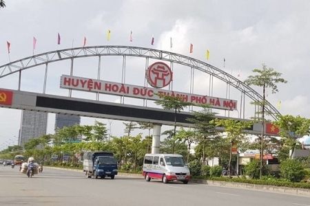Hà Nội chủ trương xây dựng huyện Hoài Đức thành quận vào năm 2020