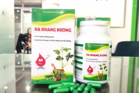 Thận trọng trước thông tin quảng cáo sản phẩm Hạ khang đường