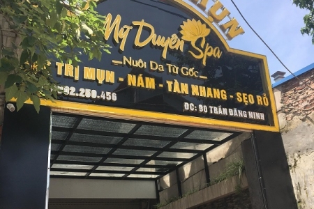 Mỹ Duyên Spa quảng cáo công dụng của mỹ phẩm Bạch Linh như thuốc?