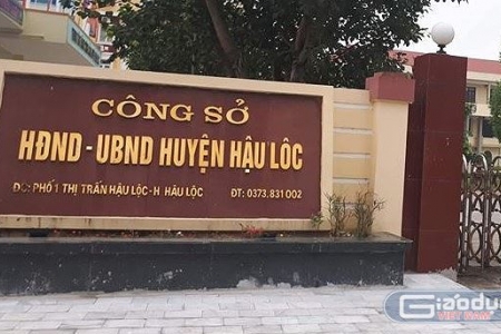 Chuyển giao công chứng, chứng thực chậm trễ tại Hậu Lộc (Thanh Hóa): Phó phòng Tư pháp huyện Hậu Lộc phát ngôn “ẩu”