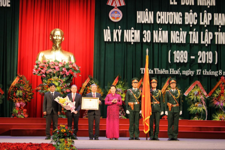 Thừa Thiên Huế: Tổ chức kỷ niệm 30 năm tái lập tỉnh và đón nhận Huân chương Độc lập hạng Nhất