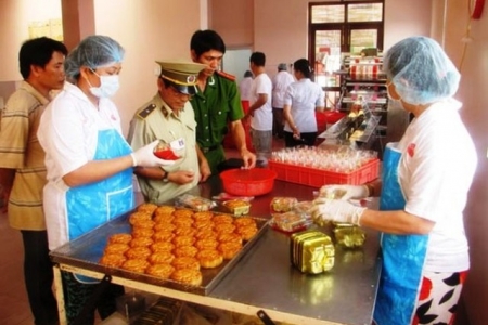 Nghệ An: Thanh tra các cơ sở sản xuất, chế biến, kinh doanh bánh Trung Thu