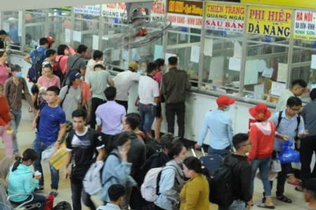 Vé tàu, xe dịp nghỉ lễ 2/9 tăng giá