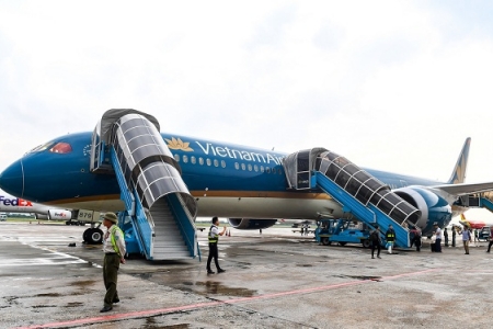 Vietnam Airlines khai thác tàu bay Boeing hiện đại