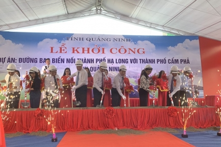 Quảng Ninh: Khởi công tuyến đường bao biển Hạ Long – Cẩm Phả