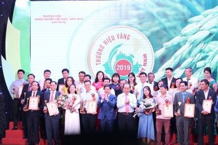 75 thương hiệu vàng nông nghiệp Việt Nam 2019