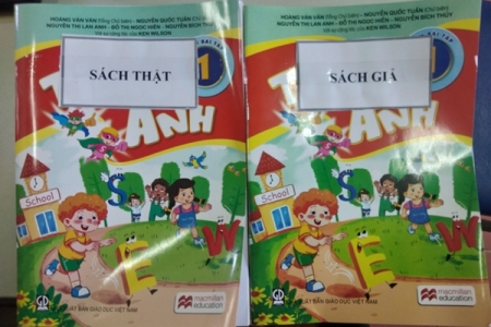 Tràn lan sách giáo khoa giả